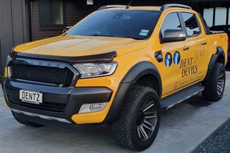 Dent Devils paintless dent removal for dales